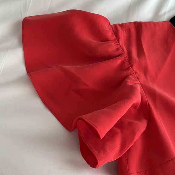 Club Monaco | Wrap Dress Red colour size 4 brand new_Tag Removed - Picture 11 of 11